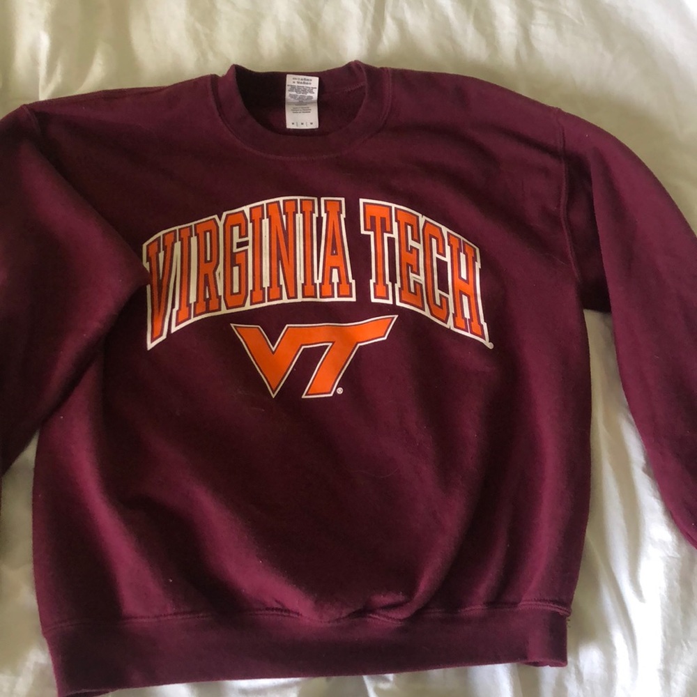 Virginia Tech crew neck